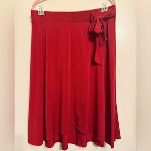 Torrid Faux Wrap Skirt